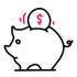Piggy Bank Icon - Oly Novated Lease
